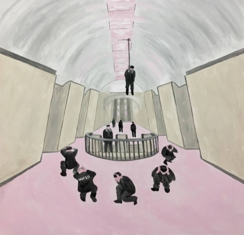 художник Иван Волков - Лубянка