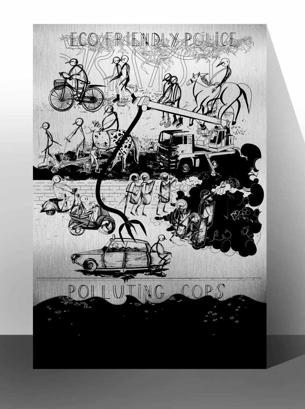 художник Анна Ротаенко - Полиция