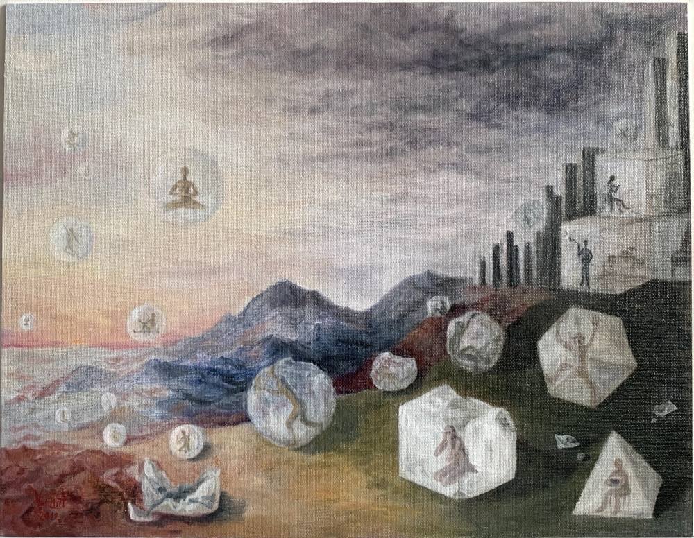 художник Василиса Лебедева - Трансформация форм