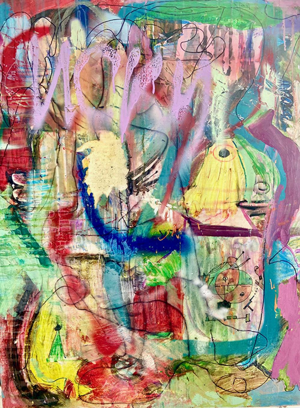 художник Сергей Никитин - Без названия, из Серии NOW