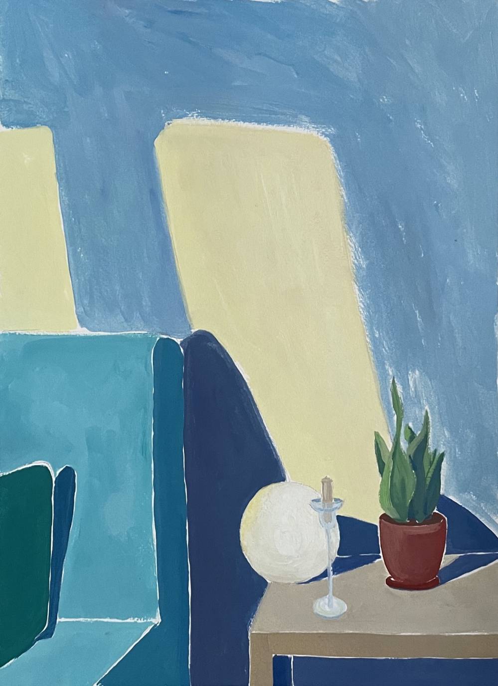 художник Наталья Чобанян - Солнце дома