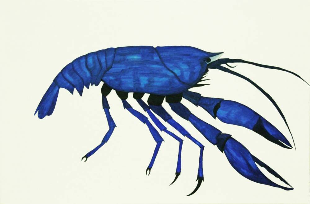художник КурилЧто - Синий лобстер
