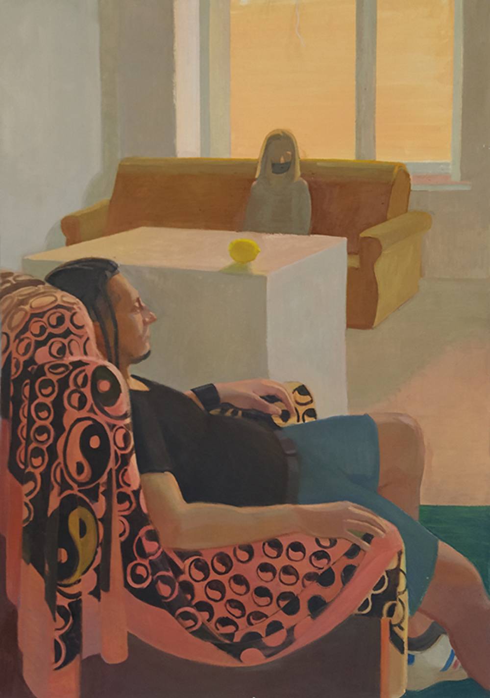 художник Алина Огородникова - Оранжевое напряжение