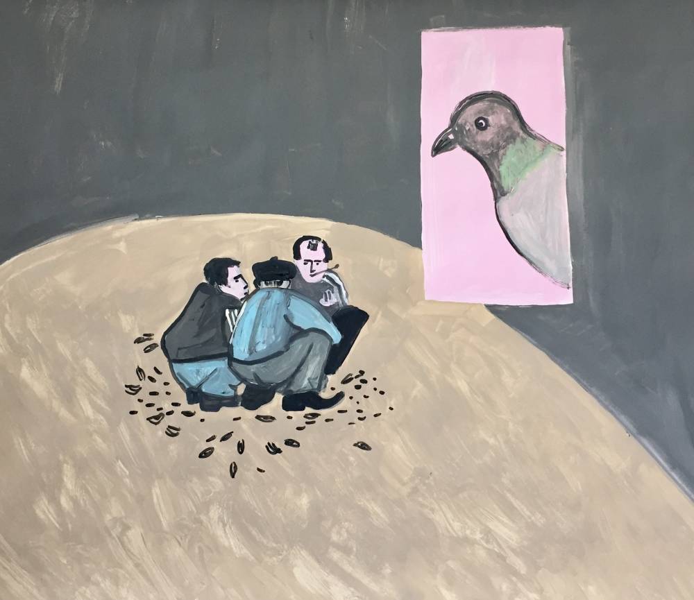 художник Иван Волков - Гопники