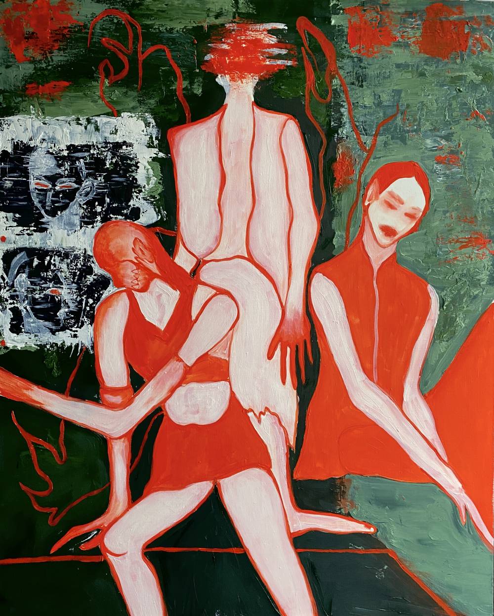 художник Ксения Обуховская - Ten thousand kilometers from aokigahara 