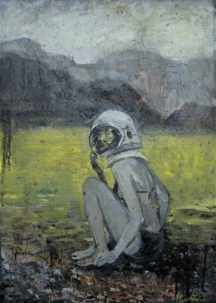 художник Баранова Маргарита - картина Радиоактивное море - - Не указан - - жанровая композиция