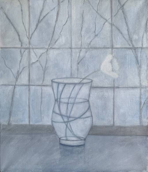 художник Григорьева Диана - картина Белый цветок - импрессионизм,символизм,романтизм - - Не указан -