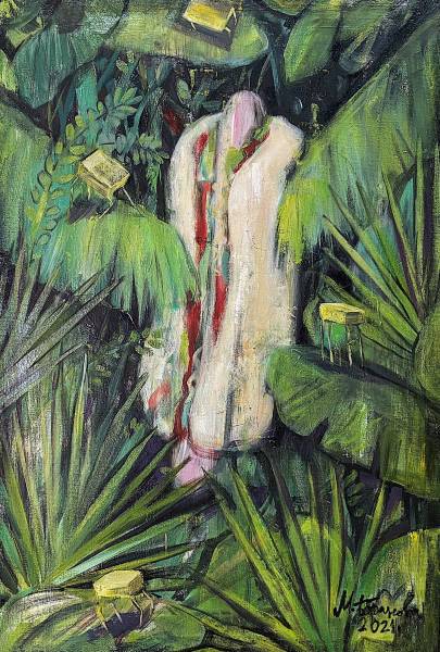 художник Баранова Маргарита - картина Хот дог в лесу - - Не указан - - - Не указан -