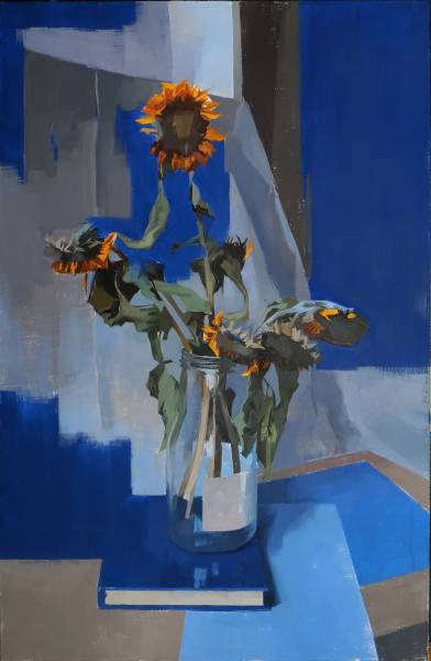 художник Левицкая Карина - картина Sunflowers I - экспрессионизм,экспрессивный реализм - - Не указан -