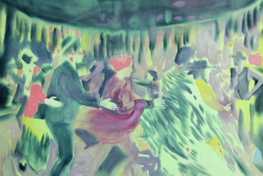 художник Прадес Надежда - картина Движение - импрессионизм,фигуративная живопись - - Не указан -