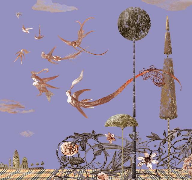 художник Фомина Виктория - картина Девы-птицы - реализм,сюрреализм,фэнтези - пейзаж