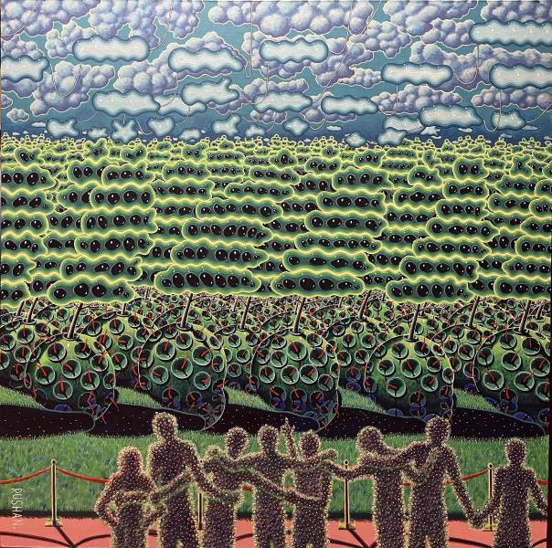 художник Исмагилов Рушан - картина Демонстрация одиночества - сюрреализм - - Не указан -