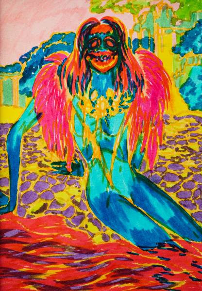 художник Krivozubova Yulia - картина Из серии: THE FUNNIES - экспрессионизм,неоэкспрессионизм - - Не указан -