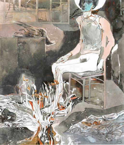 художник Kouhan Lilya - картина Гей - модернизм - фигуративная живопись