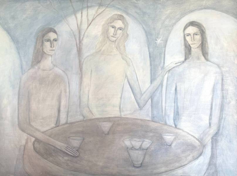 художник Григорьева Диана - картина Троица / Встреча - импрессионизм,символизм,романтизм - - Не указан -