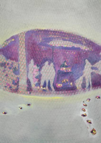 художник Prades Nadya - картина Вгляд - импрессионизм,фигуративная живопись - - Не указан -