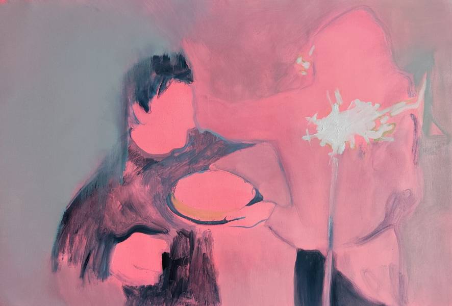 художник Прадес Надежда - картина Загадай желание - импрессионизм,фигуративная живопись - - Не указан -