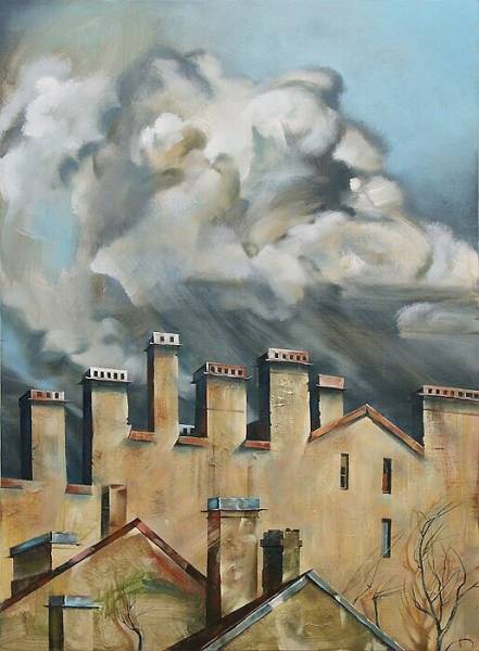 художник Хёртнагль Динара - картина Облачное небо - реализм - - Не указан -