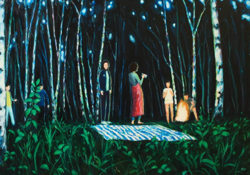 художник Русаков Денис - картина Фрунзинский лес - - Не указан - - - Не указан -