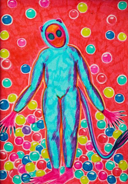 художник Krivozubova Yulia - картина Из серии: THE FUNNIES - экспрессионизм,неоэкспрессионизм - - Не указан -