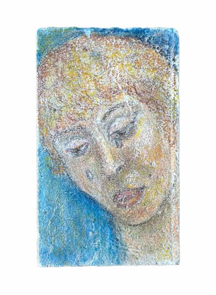 художник Нестеренко Эдит - картина Слеза - наив,наивное искусство,романтизм - - Не указан -