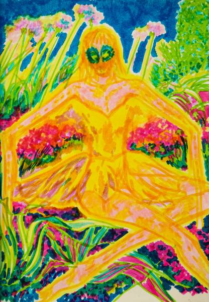 художник Krivozubova Yulia - картина Из серии: THE FUNNIES - экспрессионизм,неоэкспрессионизм - - Не указан -