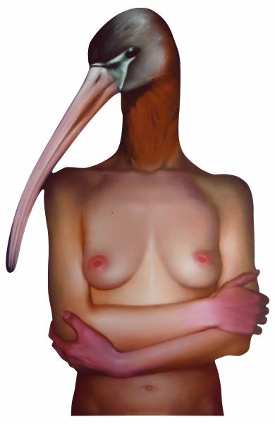 художник Бородавченко Катерина - картина Super hero Birdwoman III - сюрреализм - - Не указан -