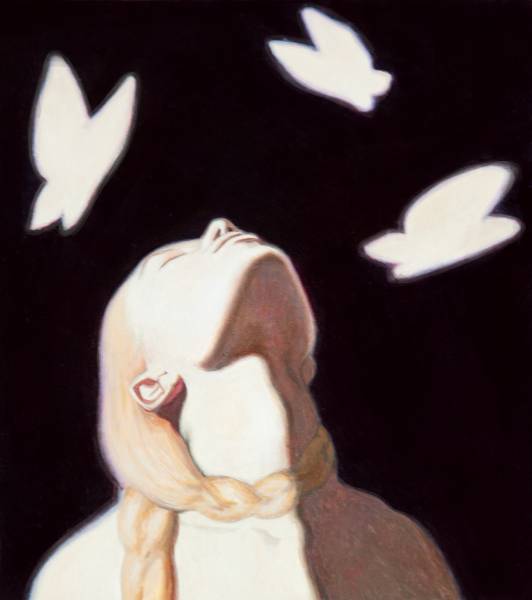 художник Rykunova Anastasiya - картина из серии FLOWERS OF WAR - реализм - painting