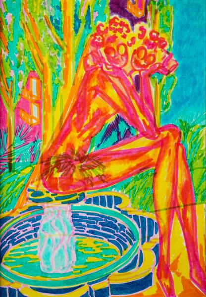 художник Кривозубова Юлия - картина Из серии: THE BABIES - экспрессионизм,неоэкспрессионизм - - Не указан -