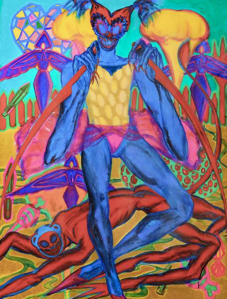 художник Krivozubova Yulia - картина Из серии: BOMB BOMB BOMB - экспрессионизм,неоэкспрессионизм - - Не указан -