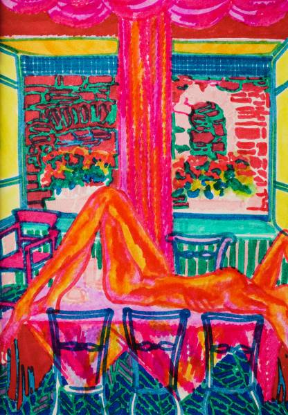 художник Krivozubova Yulia - картина Из серии: THE FUNNIES - экспрессионизм,неоэкспрессионизм - - Не указан -