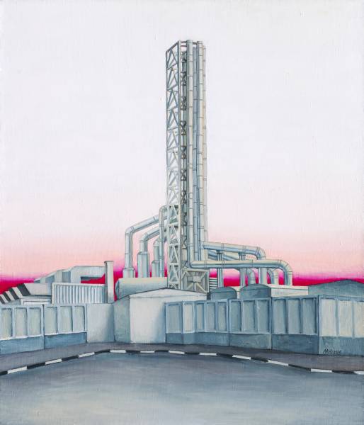 художник Малинина Юлия - картина Монументальный объект - - Не указан - - индустриальный пейзаж