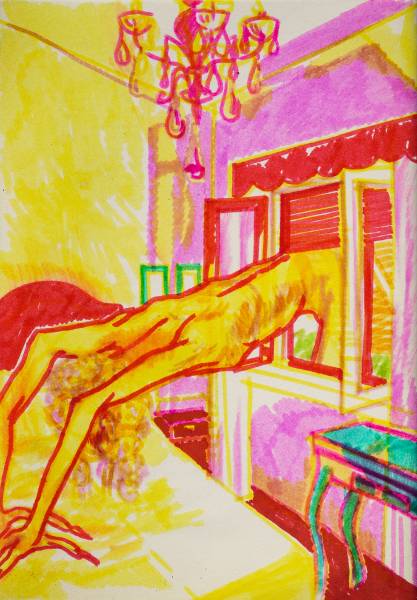 художник Krivozubova Yulia - картина Из серии: THE FUNNIES - экспрессионизм,неоэкспрессионизм - - Не указан -