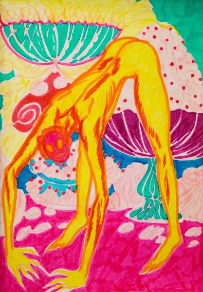 художник Krivozubova Yulia - картина Из серии: THE FUNNIES - экспрессионизм,неоэкспрессионизм - - Не указан -