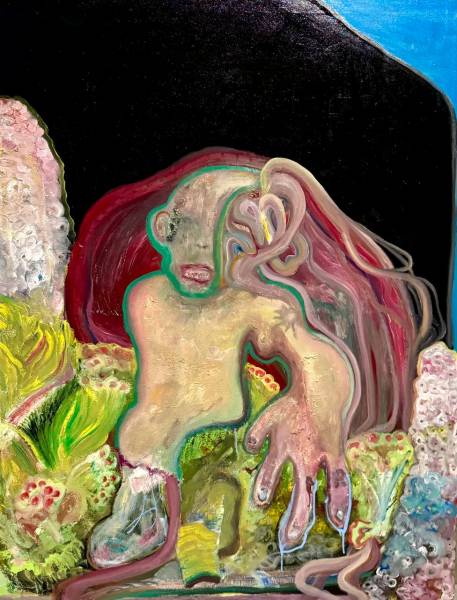 художник Кожаев Ильдар - картина Подключенный к тебе - абстрактный экспрессионизм,абстракция - - Не указан -