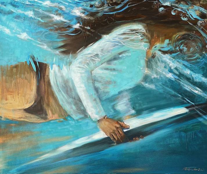 художник Баранова Маргарита - картина Серфинг - реализм - - Не указан -