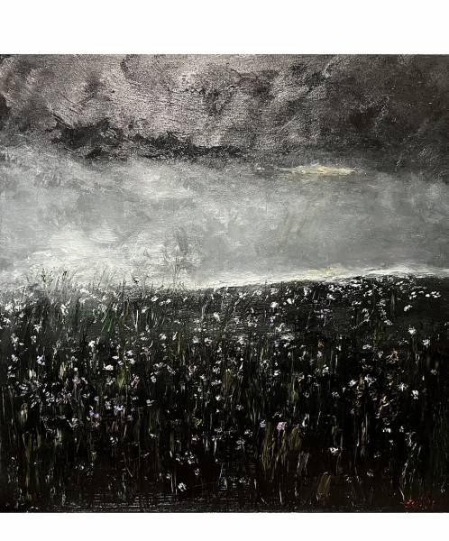 художник Нестеренко Эдит - картина Поле во время шторма - импрессионизм,экспрессионизм - - Не указан -