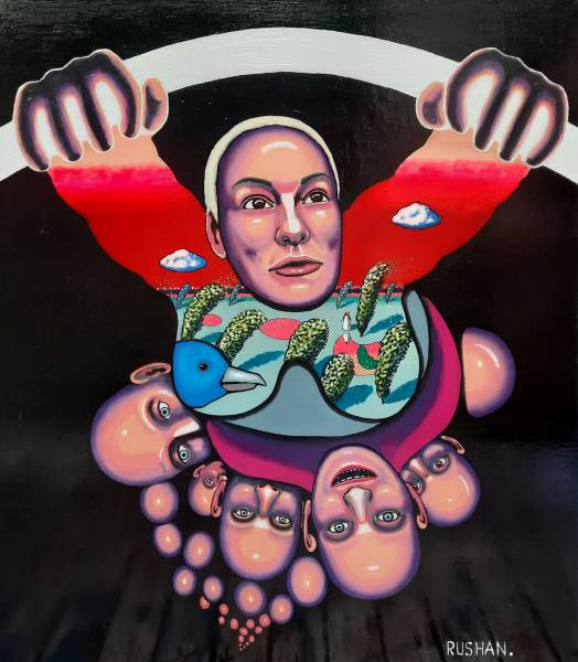 художник Исмагилов Рушан - картина Горизонт желаний - - Не указан - - мечты,цели,человек,идеология