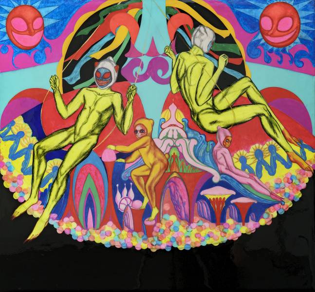 художник Krivozubova Yulia - картина Из серии: BOMB BOMB BOMB - экспрессионизм,неоэкспрессионизм - - Не указан -