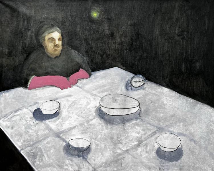 художник Куликова Вера - картина Очень странная история. Диптих - сюрреализм - - Не указан -