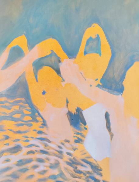 художник Прадес Надежда - картина Танец Граций - импрессионизм,фигуративная живопись - - Не указан -