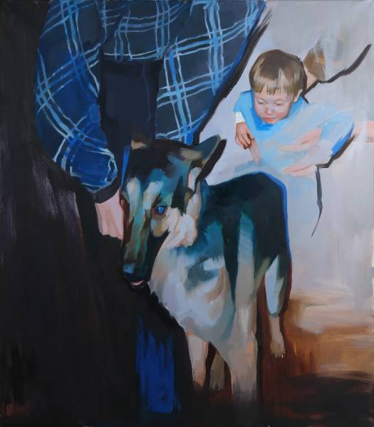 художник Левицкая Карина - картина Blue Funk - экспрессионизм,экспрессивный реализм - - Не указан -