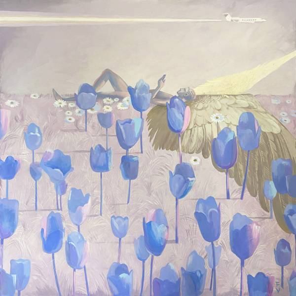 художник Фомина Виктория - картина 013 «Колыбельная синих тюльпанов» - - Не указан - - - Не указан -