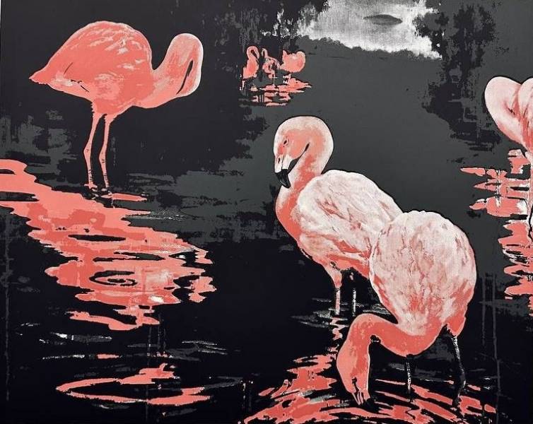 художник Баранова Маргарита - картина Вечер в озере - реализм - - Не указан -
