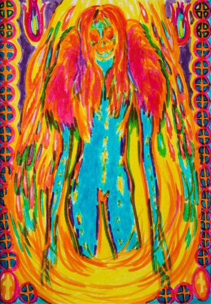 художник Krivozubova Yulia - картина Из серии: THE FUNNIES - экспрессионизм,неоэкспрессионизм - - Не указан -