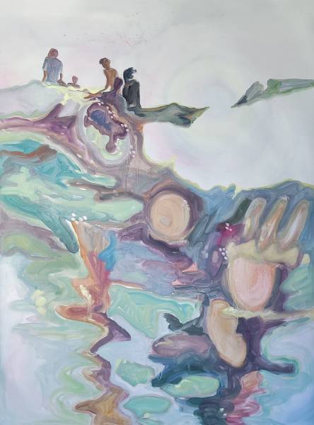 художник Прадес Надежда - картина Вода дает свободу - импрессионизм,фигуративная живопись - - Не указан -