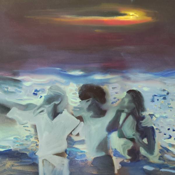 художник Прадес Надежда - картина Они остались - импрессионизм,фигуративная живопись - - Не указан -