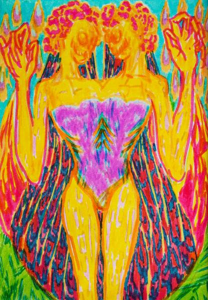 художник Krivozubova Yulia - картина Из серии: THE BABIES