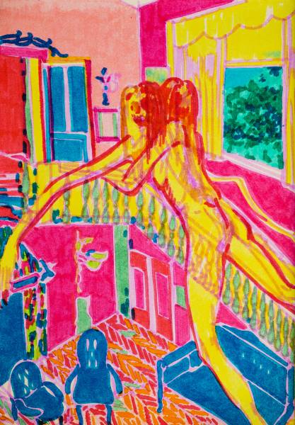 художник Krivozubova Yulia - картина Из серии: THE FUNNIES