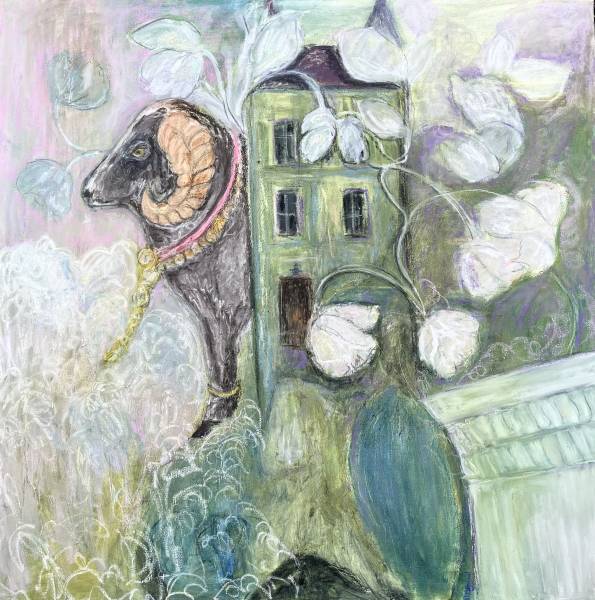 художник Нестеренко Эдит - картина Хранитель сада памяти